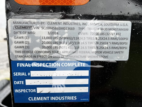 2025 CLEMENT MONSTAR 99 - image 5 of 5